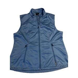 Baleaf Vest Men Large Blue Full Zip Pockets‎ Performance Hiking Activewear XL